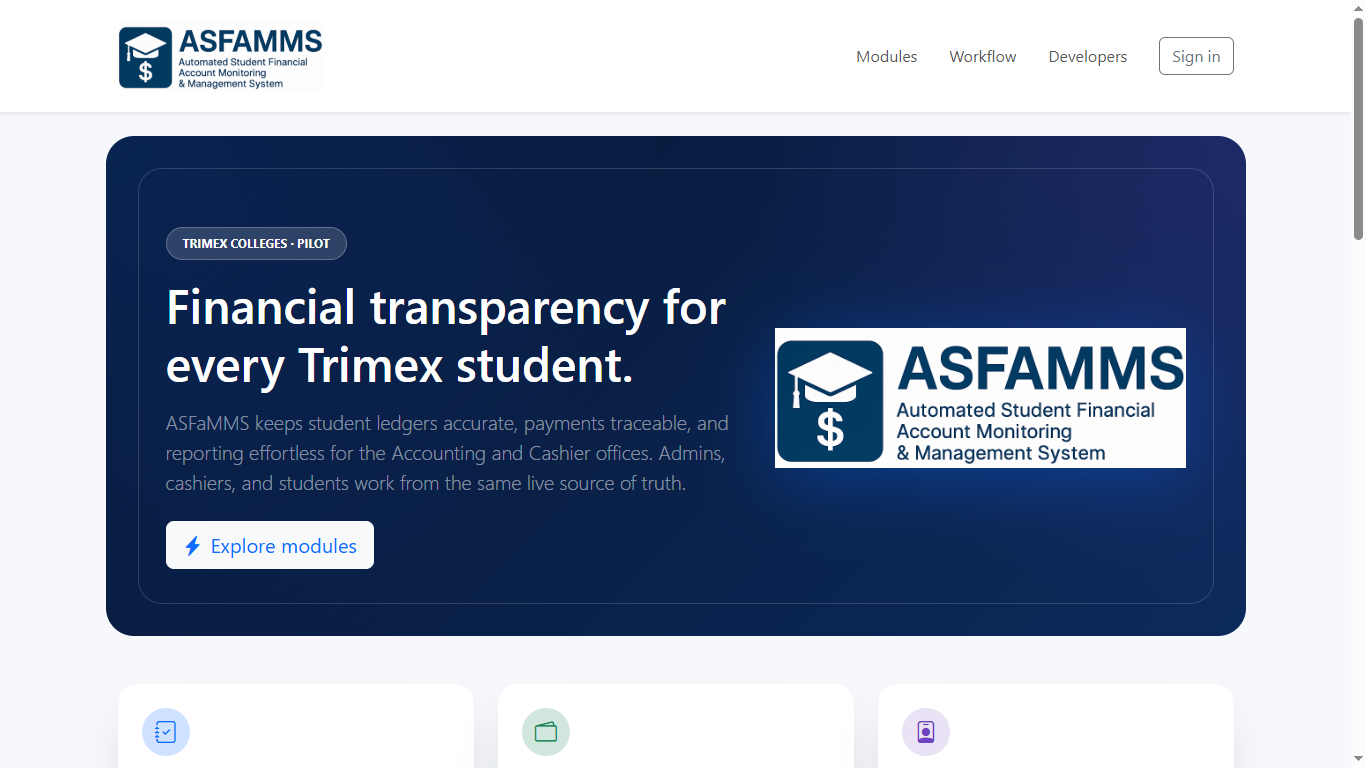 Automated Student Financial Account Monitoring and Management System